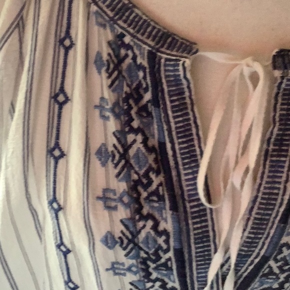 EUC Johnny Was Embroidered Peasant Top - Picture 2 of 7